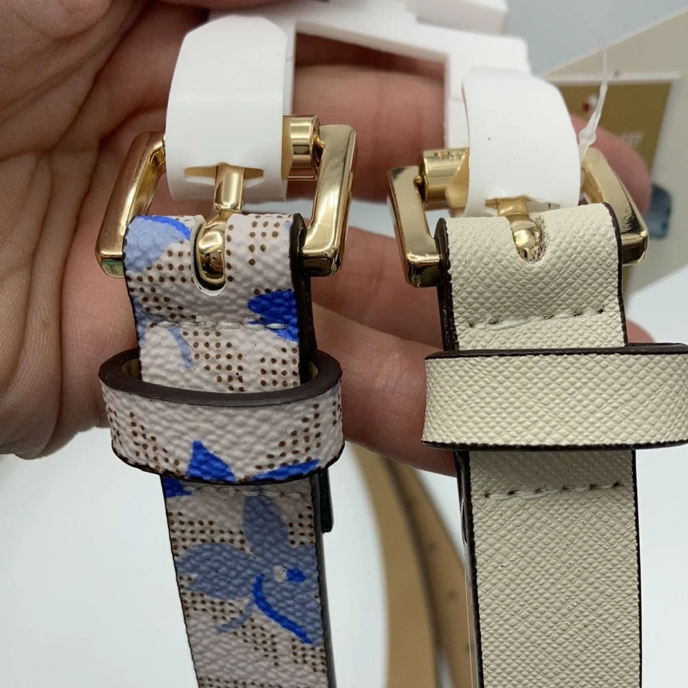 Michael Kors Jet set floral Belt Set